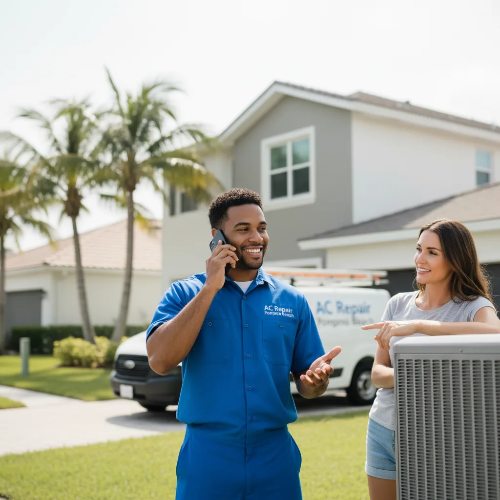 AC Repair Pompano Beach customer support in Treynor